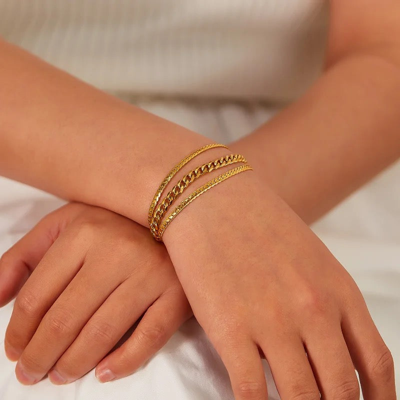 30329 Gold Plated Bracelet