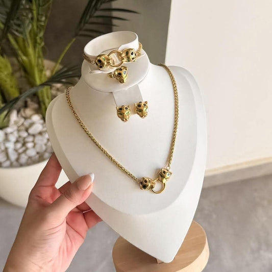 80063 Gold Plated 4 Pieces Set