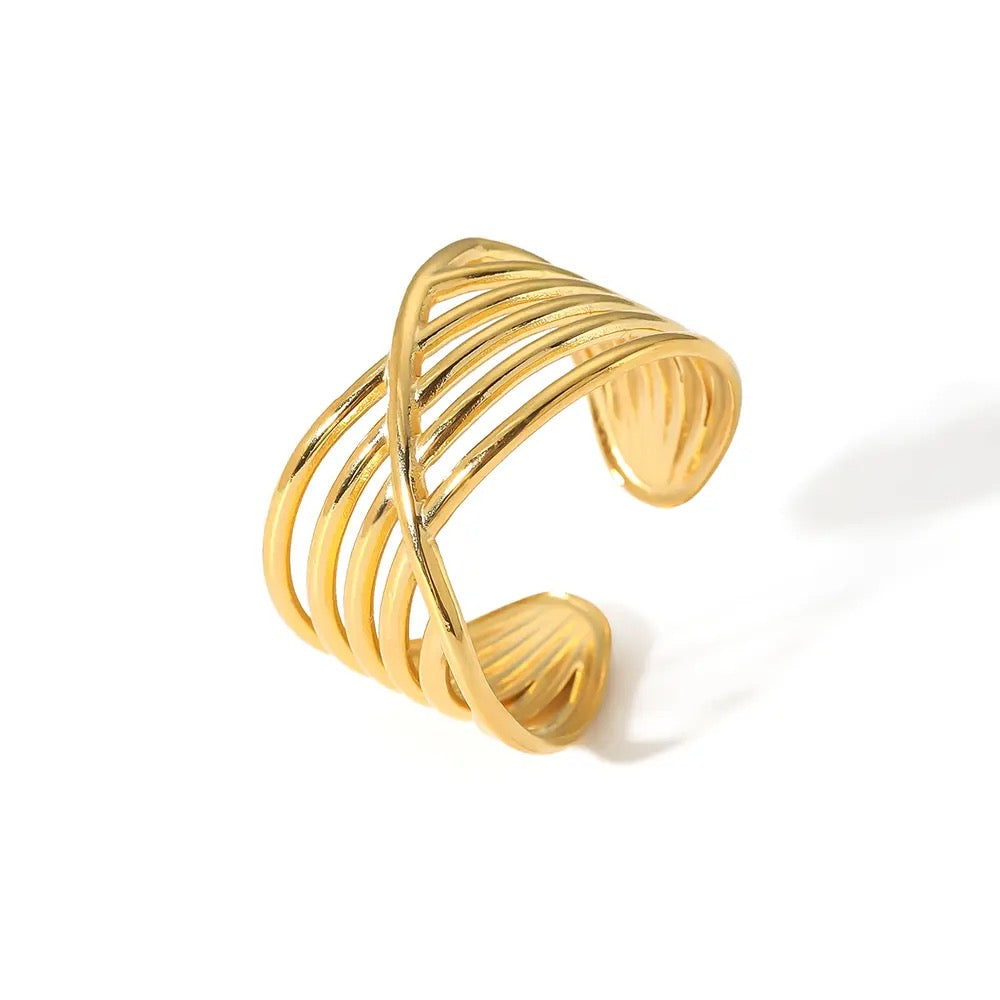 50194 Gold Plated Ring