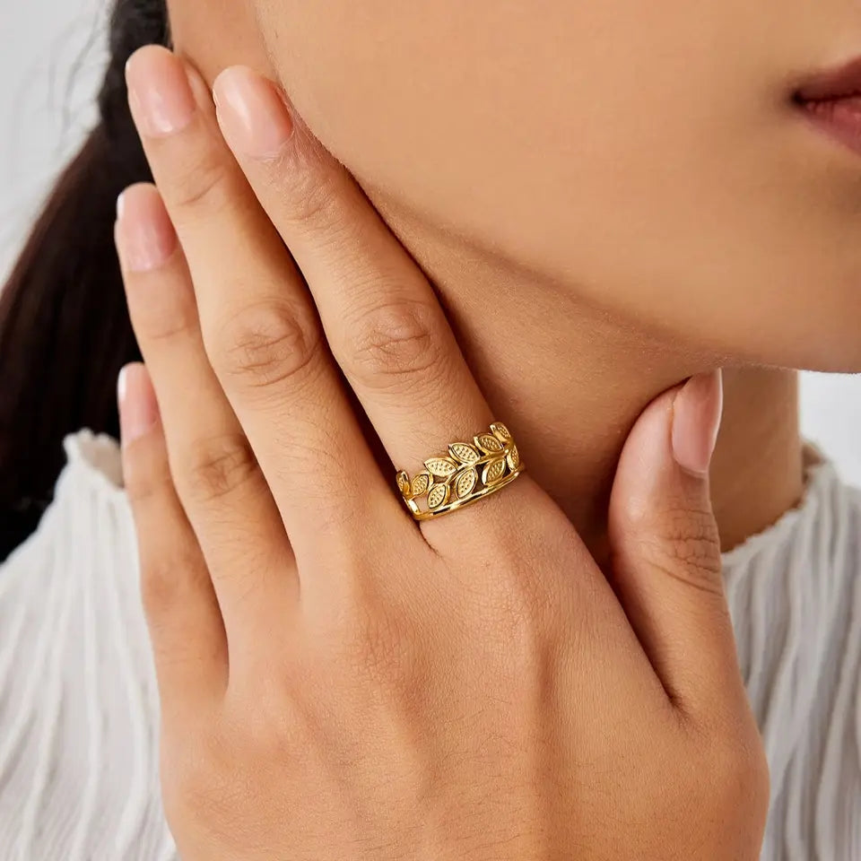 50183 Gold Plated Ring