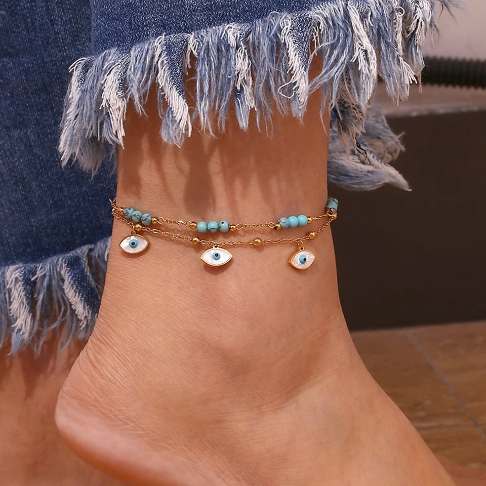 70166 Gold Plated Anklet