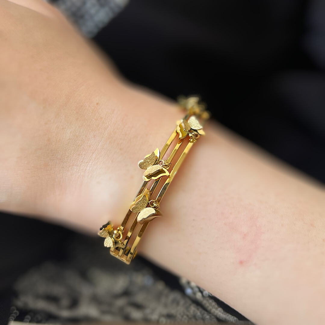 20072 Gold Plated Bracelet