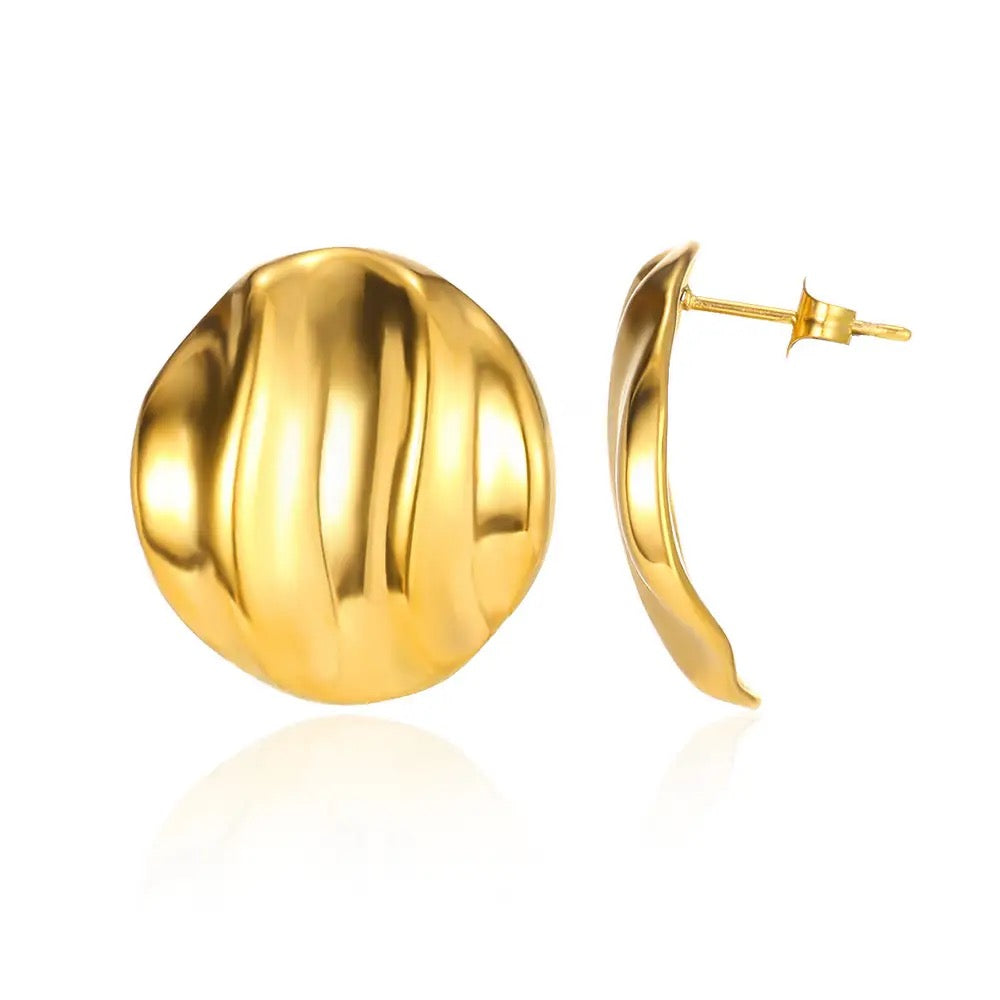 40222 Gold Plated Earrings