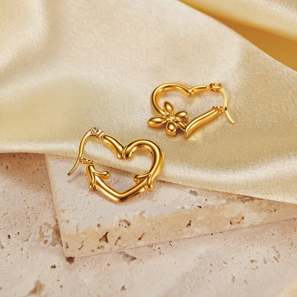 40205 Gold Plated Earrings