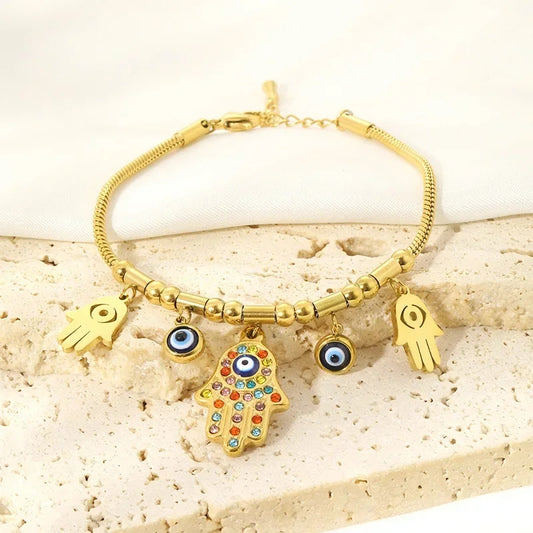 30246 Gold Plated Bracelet