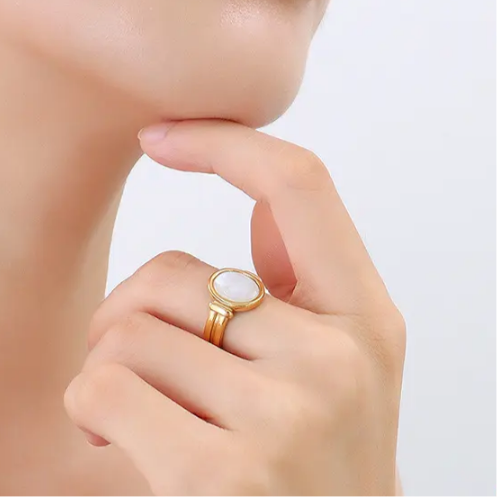 50467 Gold Plated Ring