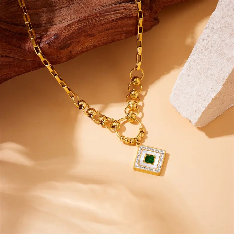 10314 gold plated necklace