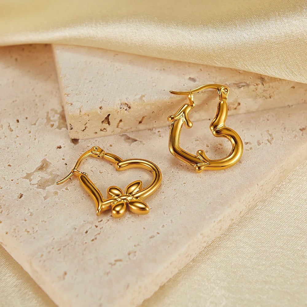 40205 Gold Plated Earrings