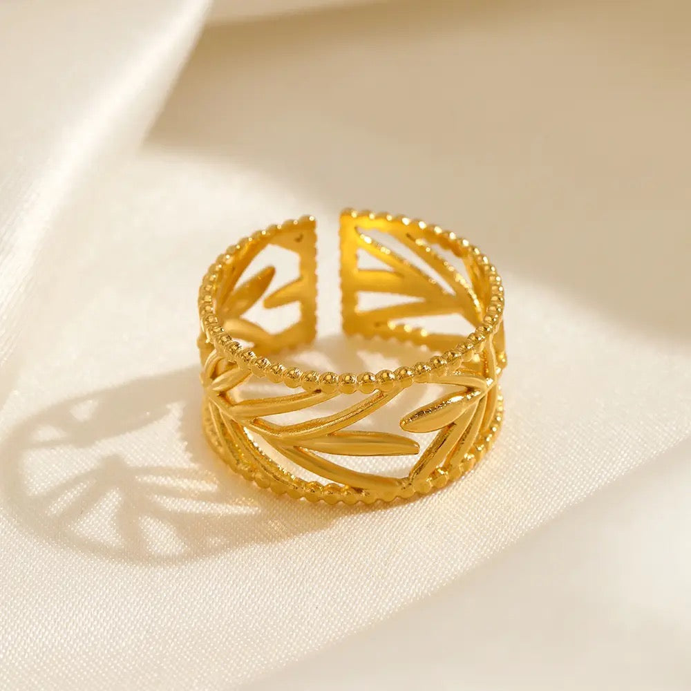 50193 Gold Plated Ring