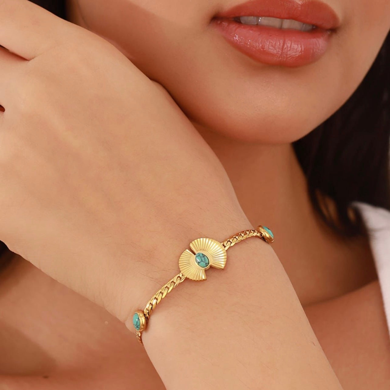 30339 Gold Plated Bracelet