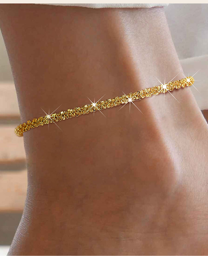 70106 Gold Plated Anklet