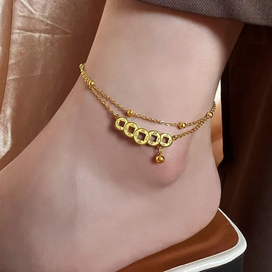 70025 Gold Plated Anklet