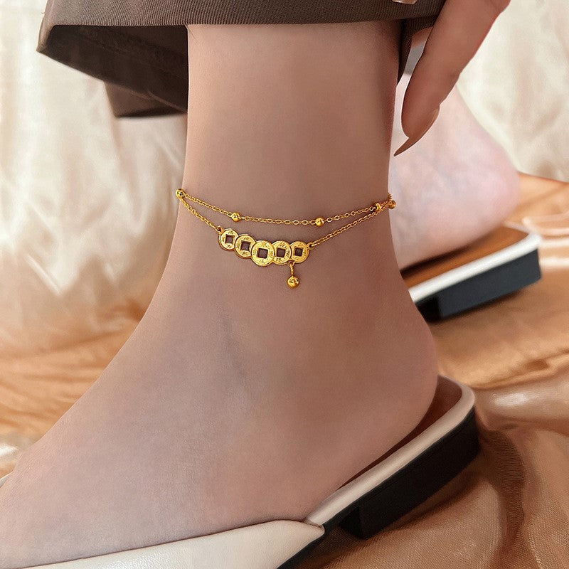 70025 Gold Plated Anklet