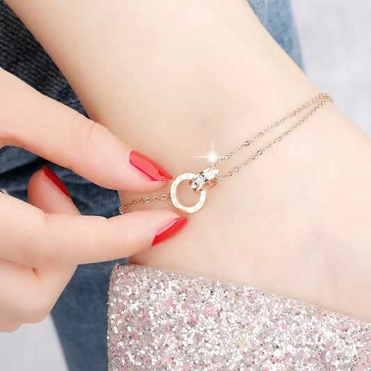 70027 Gold Plated Anklet