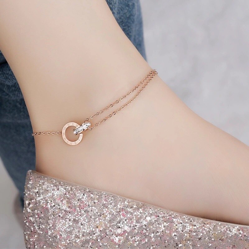 70027 Gold Plated Anklet