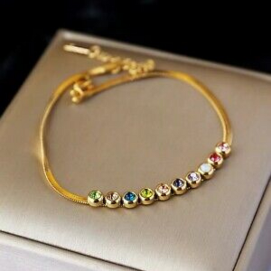 70031 Gold Plated Anklet