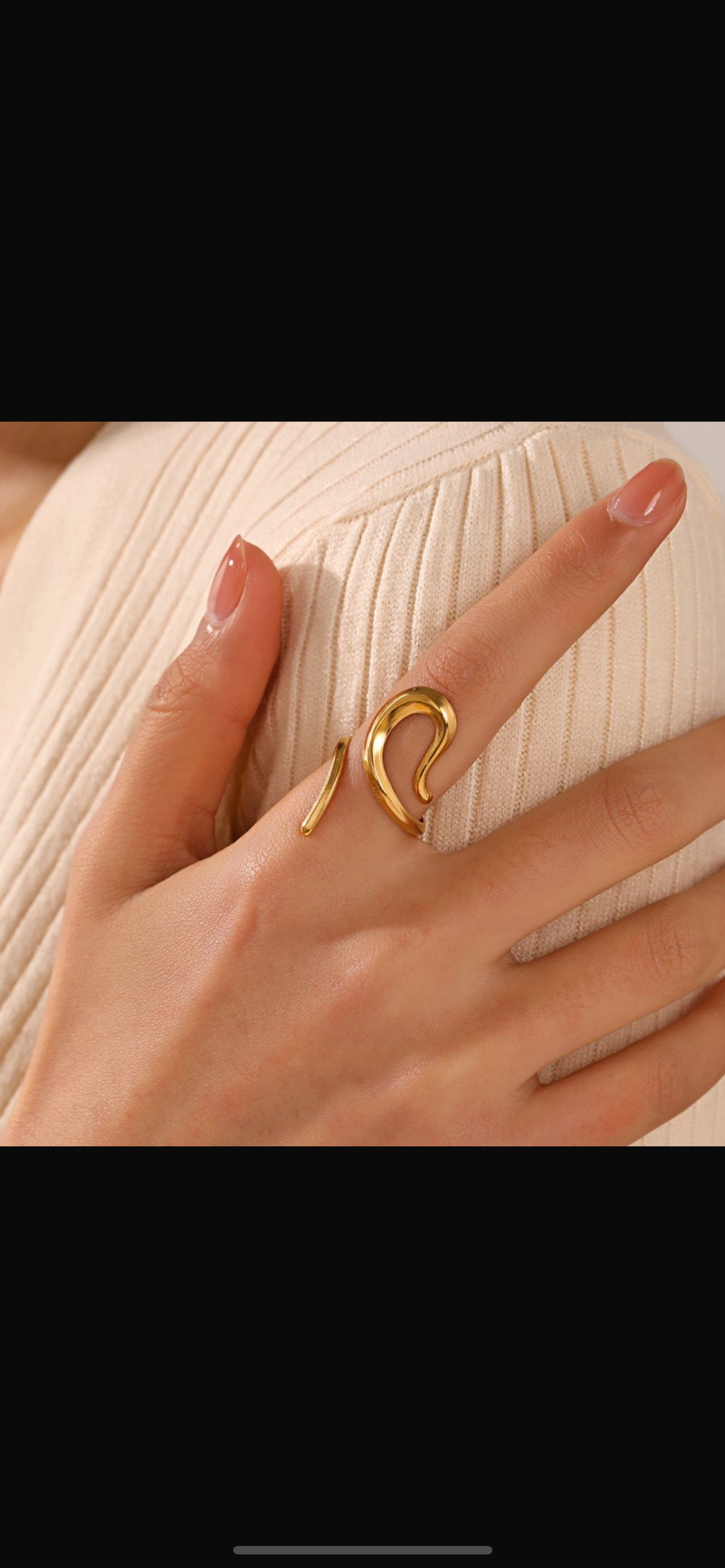 50196 Gold Plated Ring