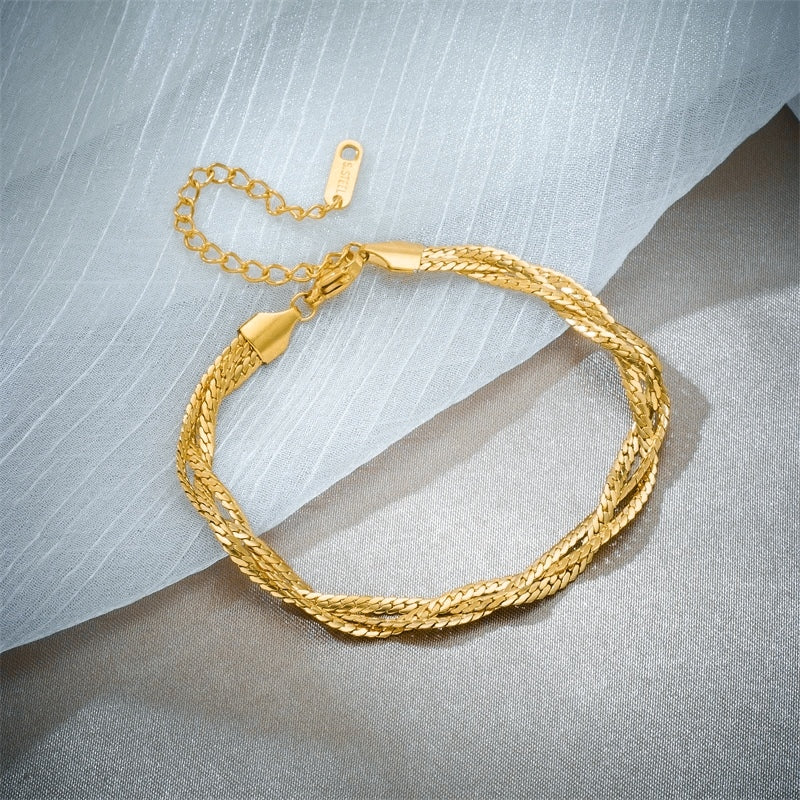 70074 Gold Plated Anklet