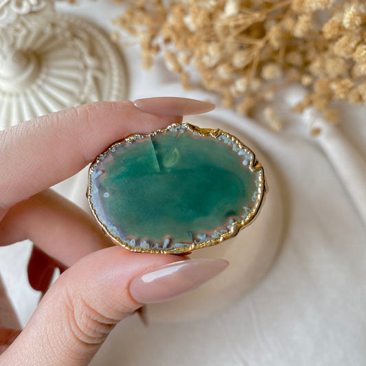 Forest Veil | Handmade Brooch, Singular Creation