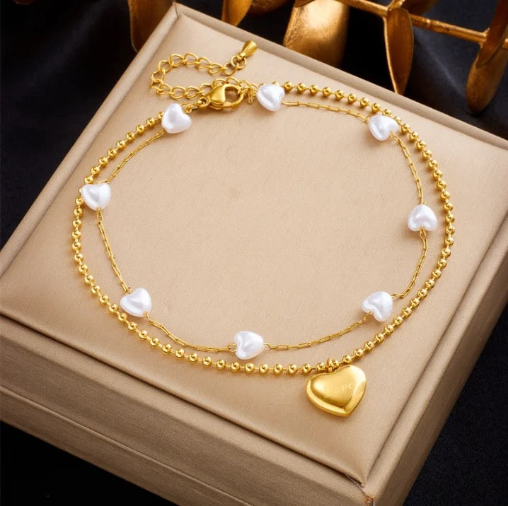 70051 Gold Plated anklet