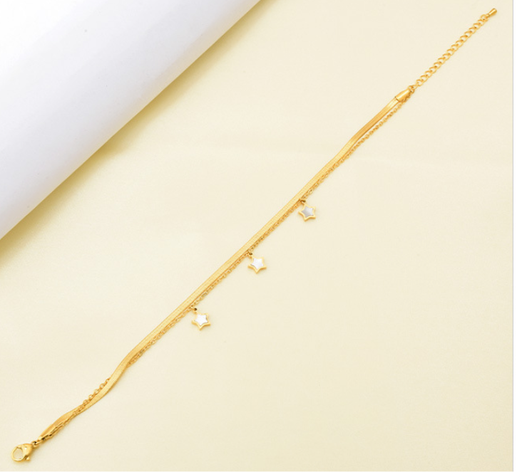 70129 Gold Plated Anklet