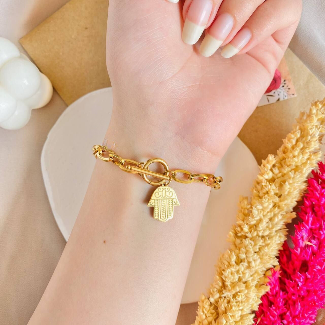 30298 Gold Plated Bracelet