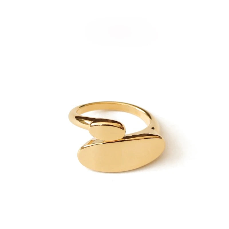 50126 Gold plated ring