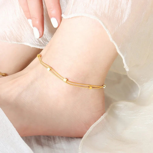 70080 Gold Plated Anklet