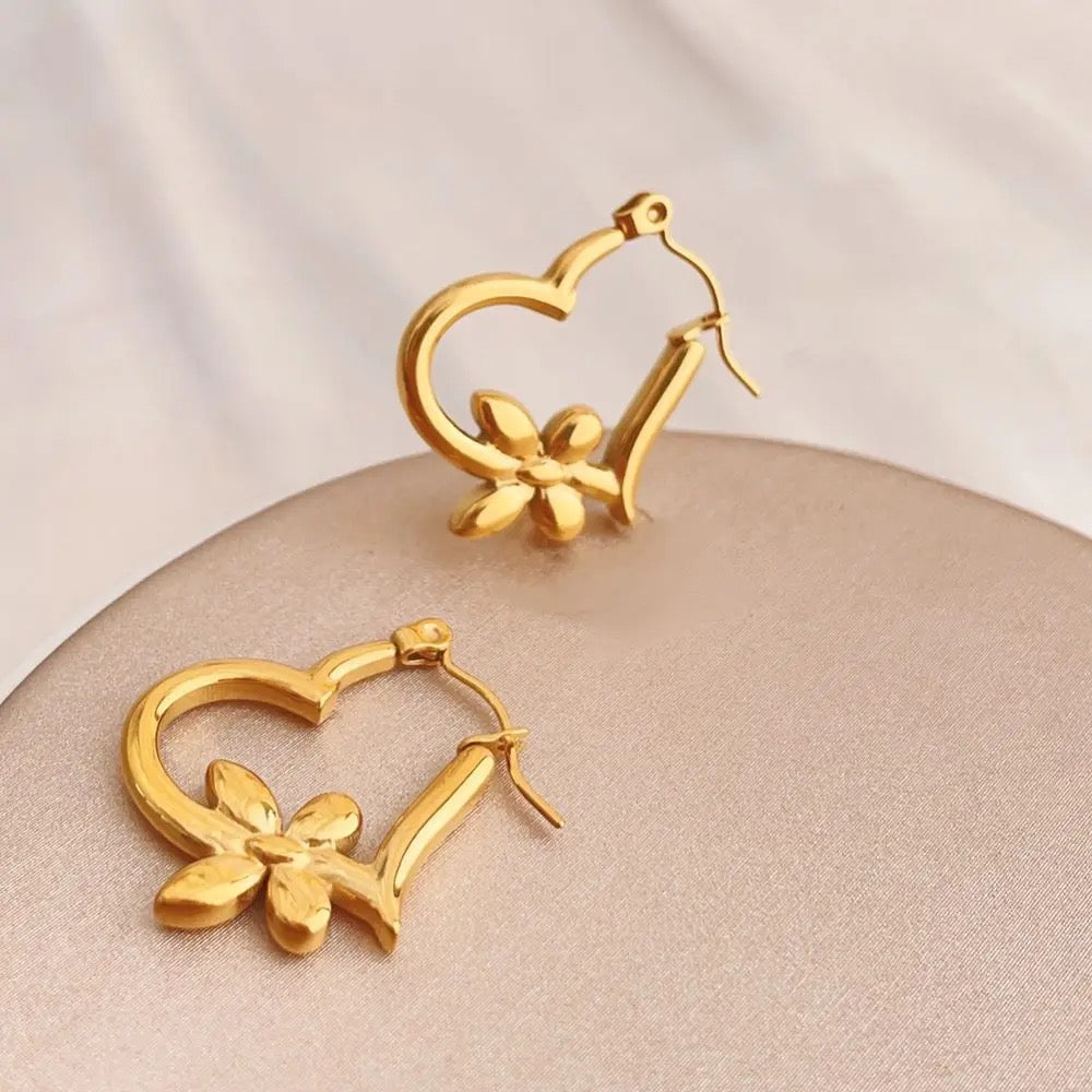 40204 Gold Plated Earrings