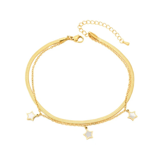 70129 Gold Plated Anklet