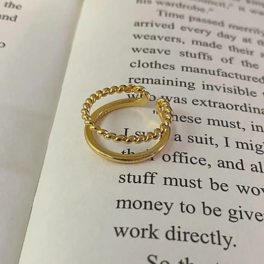 50154 Gold Plated Ring