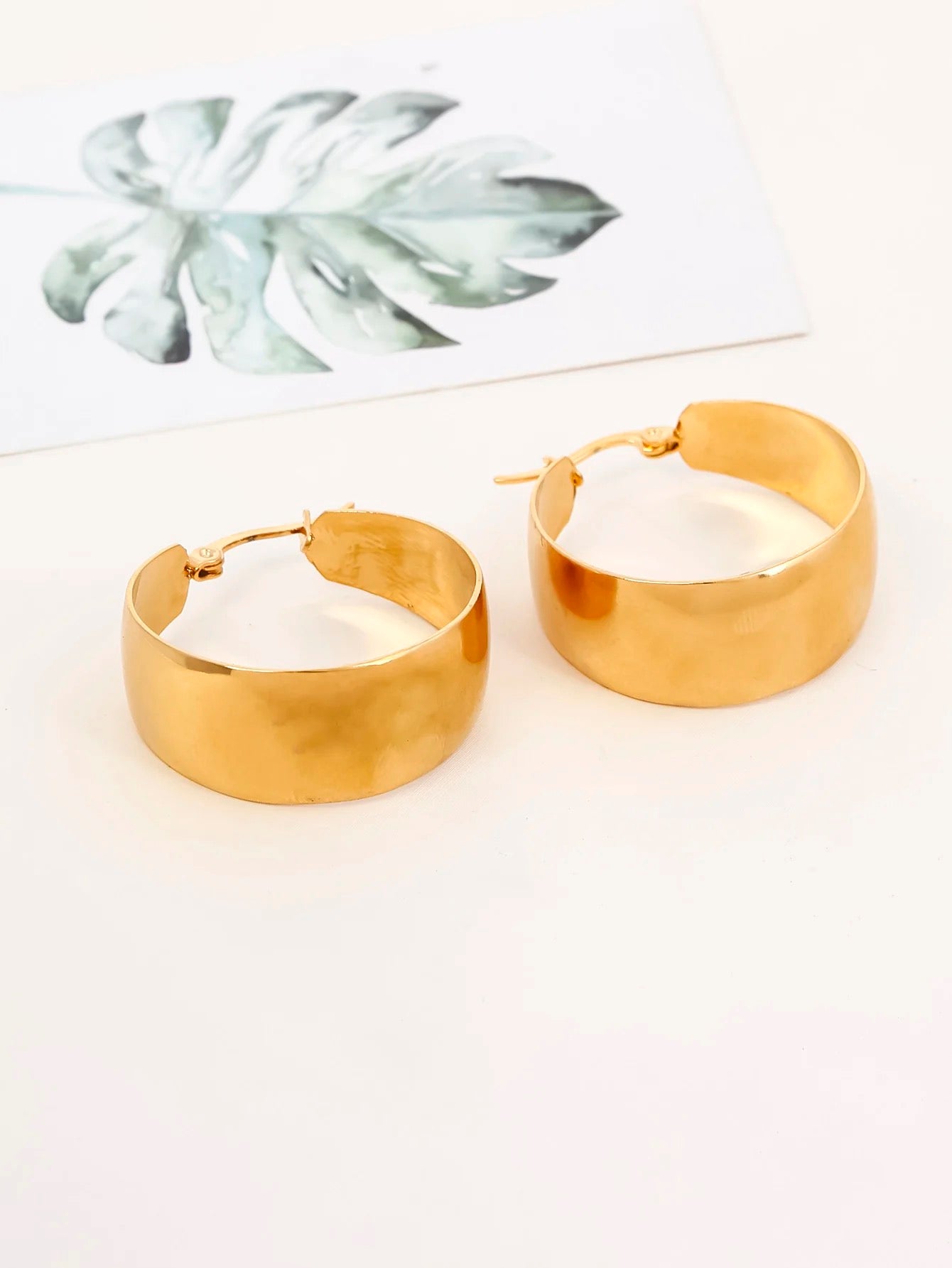 40144 Gold Plated Earrings