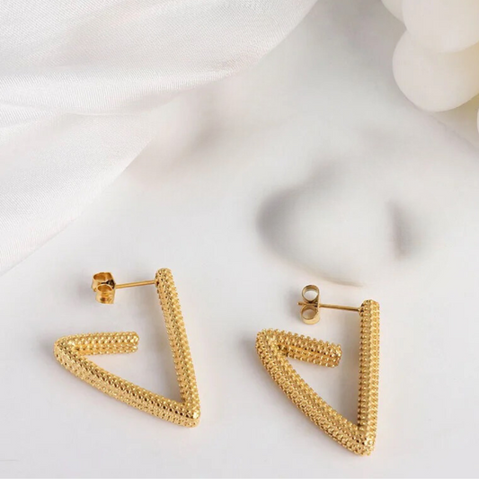 40210 Gold Plated Earrings