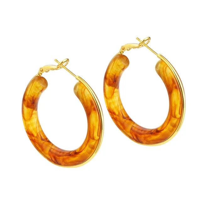 40218 Gold Plated Earrings