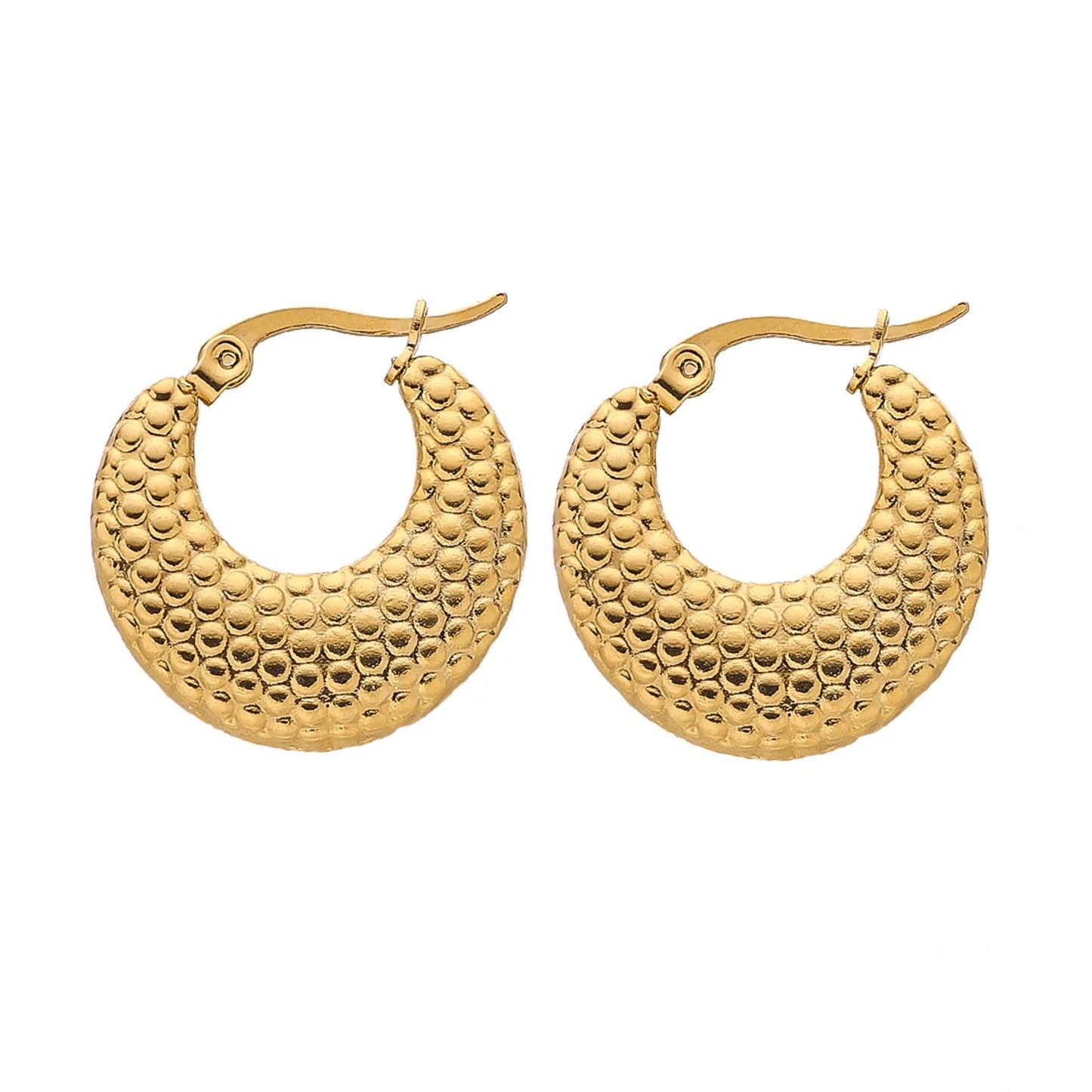 40206 Gold Plated Earrings