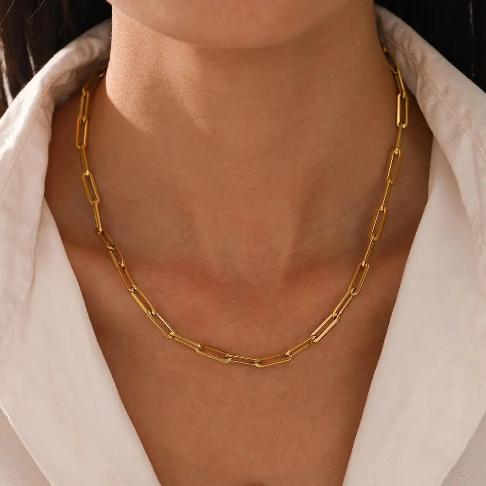 10318 gold plated necklace