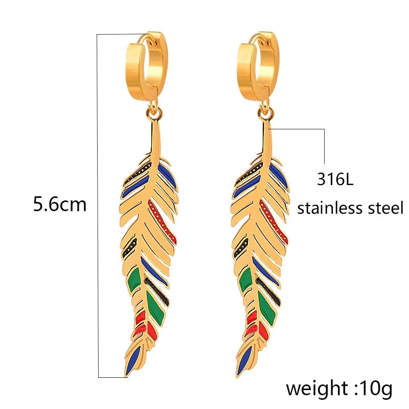 40181 gold plated Earrings