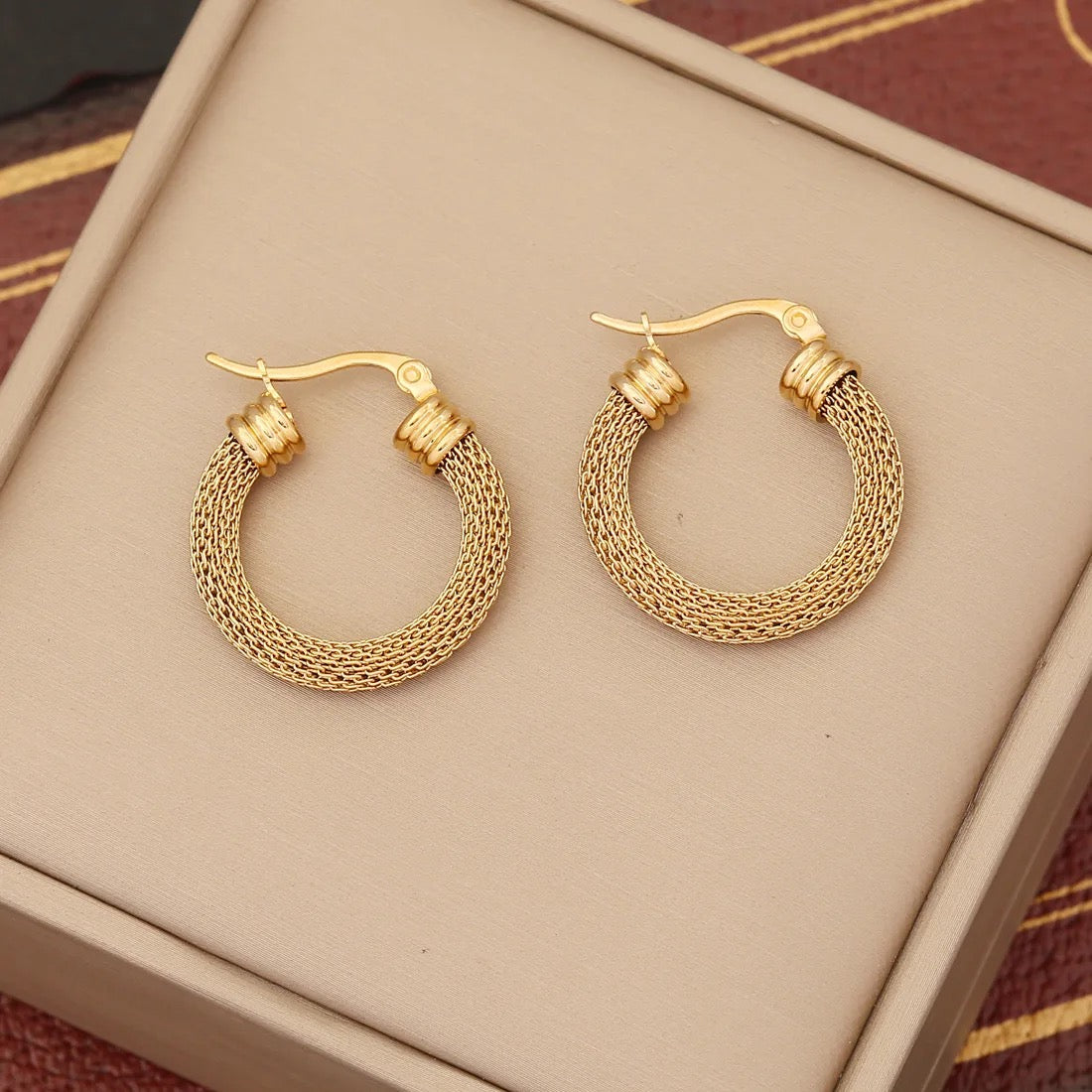 40179 Gold plated Earrings