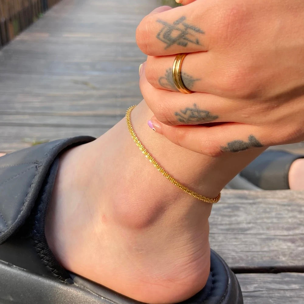 70170 Gold Plated Anklet