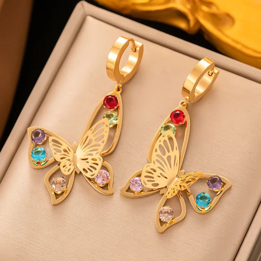 40236 Gold Plated Earrings