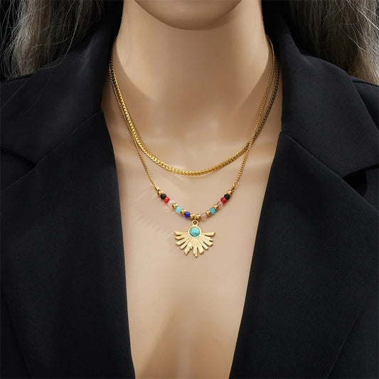 10329 gold plated necklace