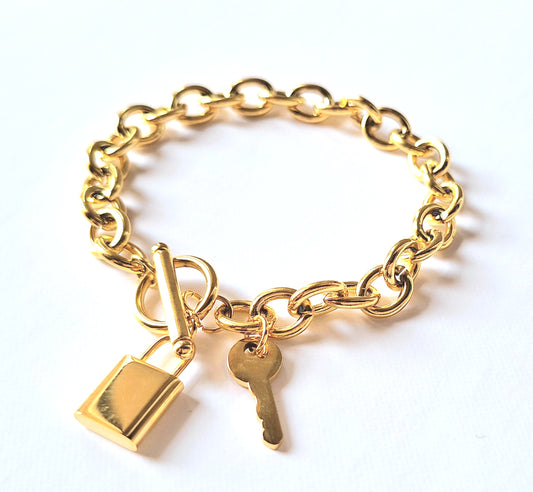 30274Gold Plated Bracelet