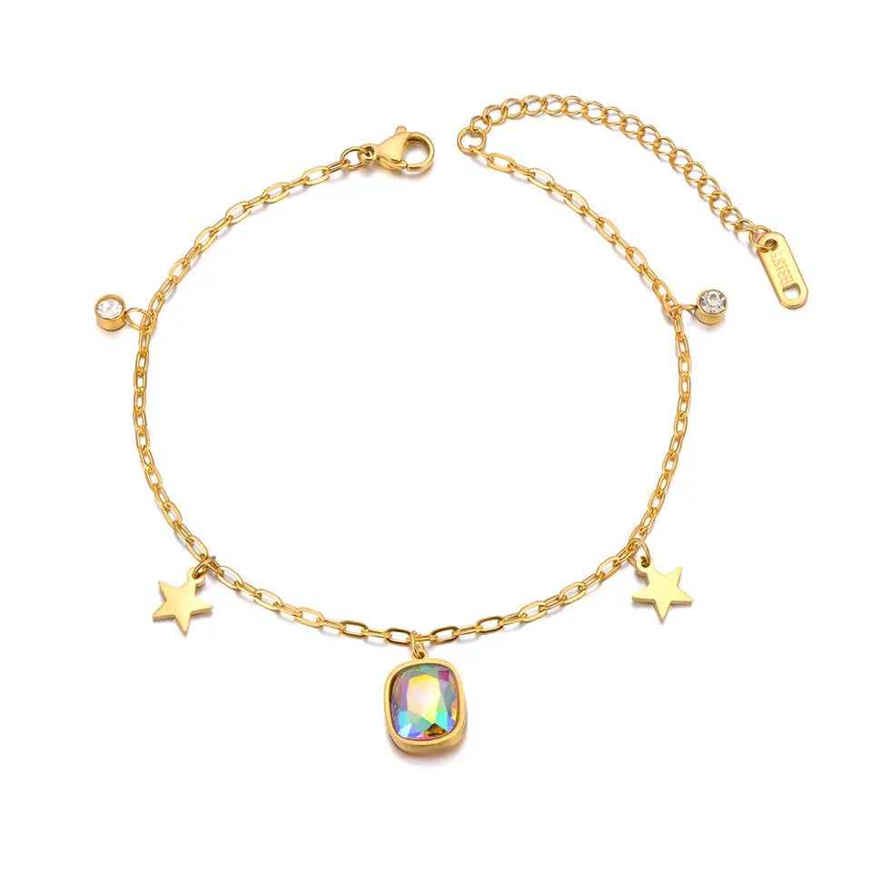 70052 Gold Plated anklet