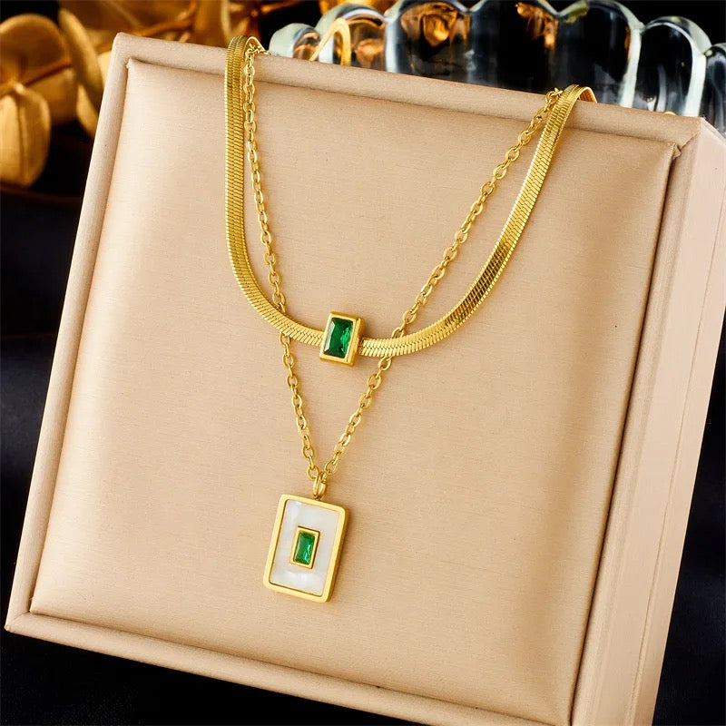 10317 gold plated necklace