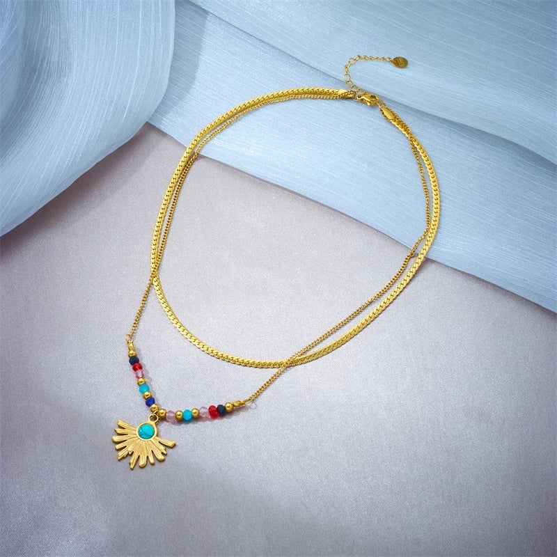 10329 gold plated necklace