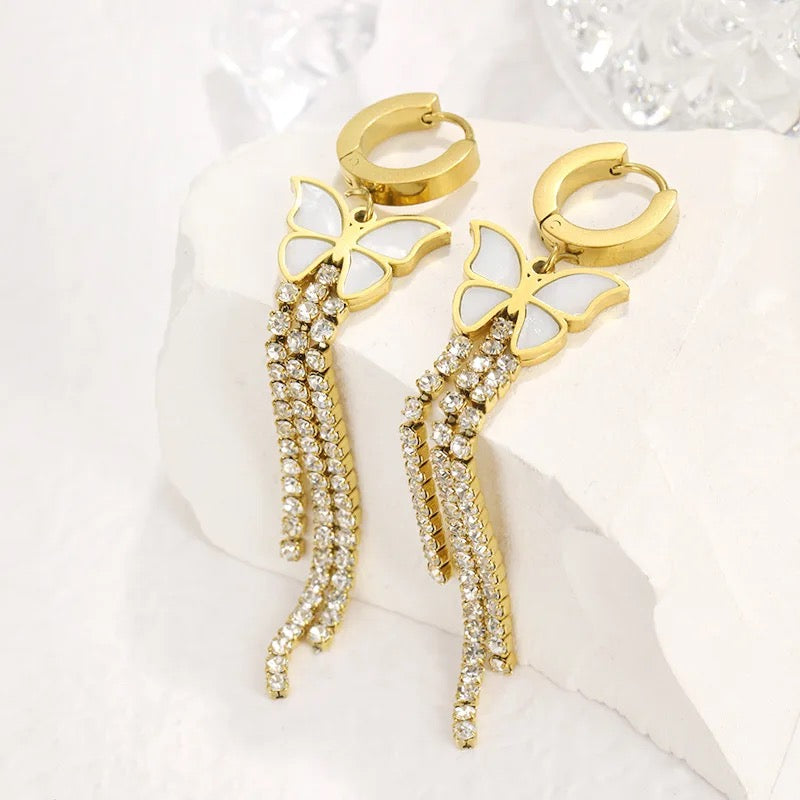 40225 Gold Plated Earrings