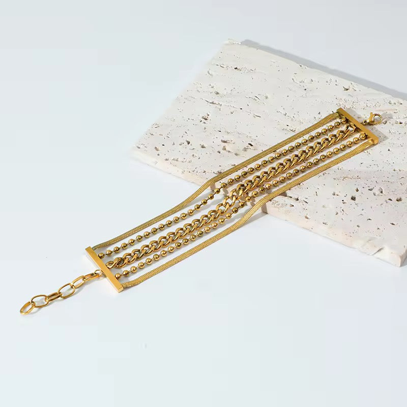 30327 Gold Plated Bracelet