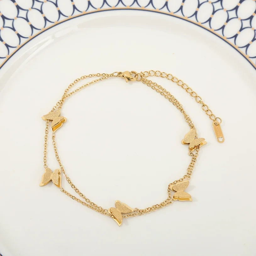 70133 Gold Plated Anklet