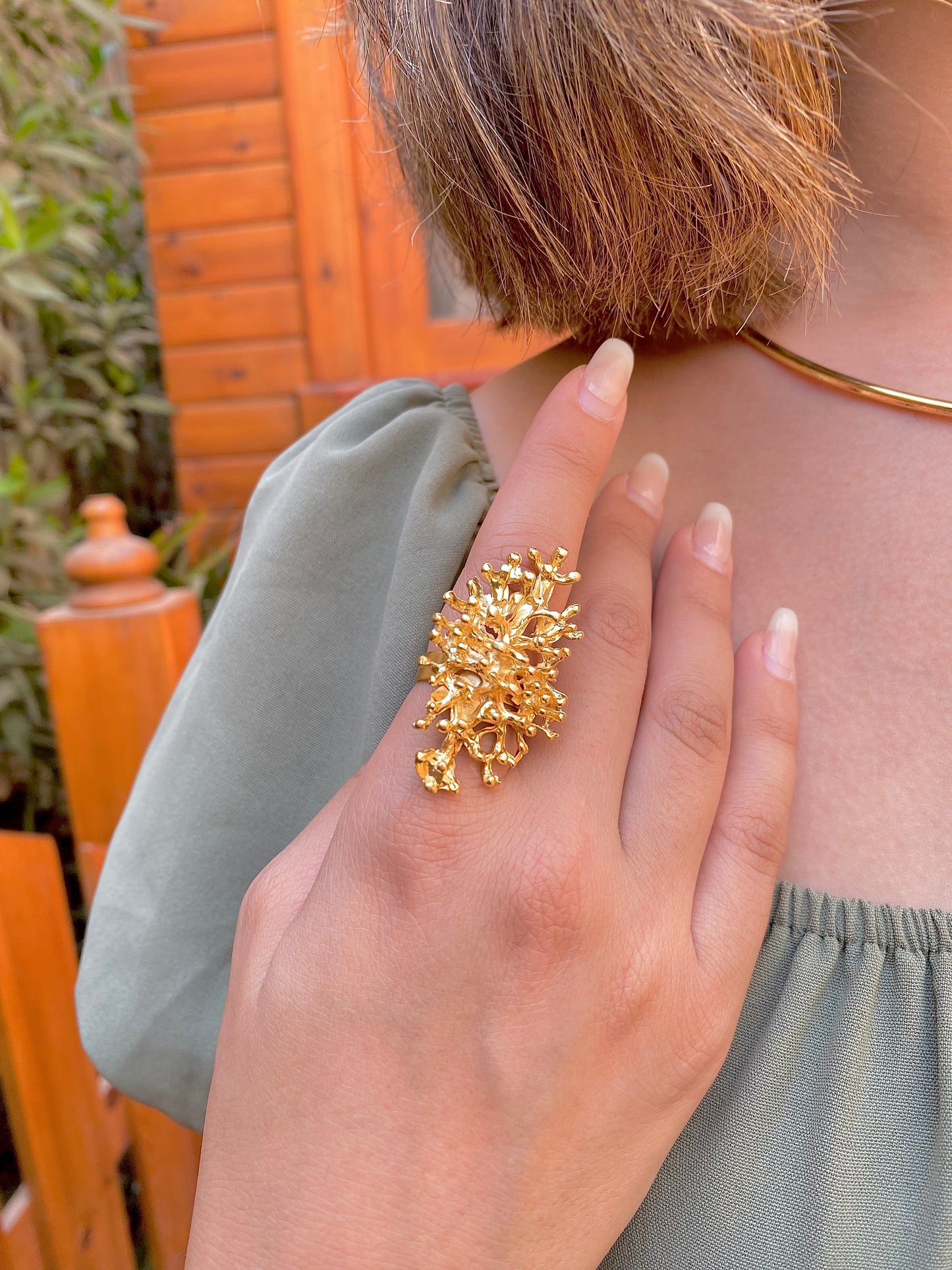 Golden Reef | Sculptural Ring