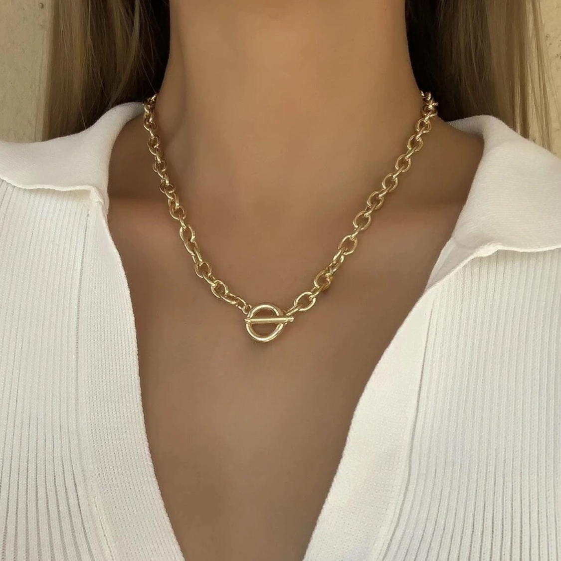 10383-2 Gold Plated Necklace